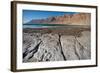 Middle East, Israel, Dead Sea salt on Coast and in Water-Samuel Magal-Framed Photographic Print