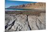 Middle East, Israel, Dead Sea salt on Coast and in Water-Samuel Magal-Mounted Photographic Print