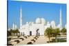 Middle East, United Arab Emirates, Abu Dhabi, Sheikh Zayed Grand Mosque-Christian Kober-Stretched Canvas