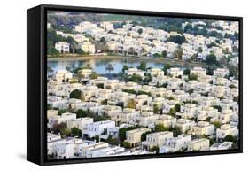 Middle East, United Arab Emirates, Dubai, Residential Villas-Christian Kober-Framed Stretched Canvas