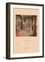 Middle Eastern Interior-Racinet-Framed Art Print