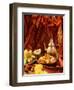 Middle Eastern Meal with Quail, Couscous, Fruit and Tea-Barbara Lutterbeck-Framed Premium Photographic Print