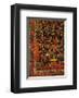 Middle Eastern Rug II-null-Framed Premium Giclee Print