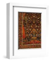 Middle Eastern Rug II-null-Framed Premium Giclee Print