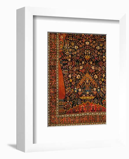 Middle Eastern Rug II-null-Framed Premium Giclee Print