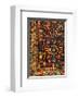 Middle Eastern Rug IV-null-Framed Premium Giclee Print