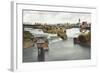 Middle Falls, Spokane-null-Framed Art Print