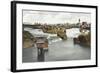 Middle Falls, Spokane-null-Framed Art Print