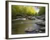 Middle Fork of the Little Pigeon River, Great Smoky Mountains National Park, Tennessee, Usa-Adam Jones-Framed Photographic Print