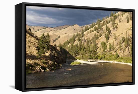 Middle Fork of the Salmon River, Frank Church River of No Return Wilderness, Idaho, Usa-John Warburton-lee-Framed Stretched Canvas