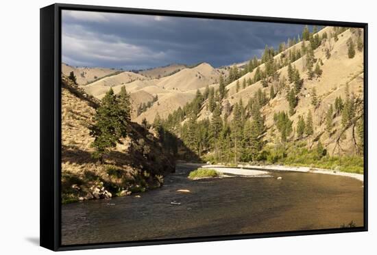 Middle Fork of the Salmon River, Frank Church River of No Return Wilderness, Idaho, Usa-John Warburton-lee-Framed Stretched Canvas