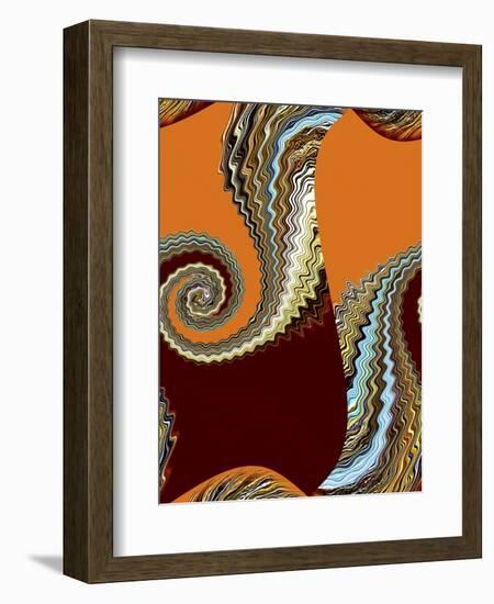 Middle Ground 1-Ruth Palmer-Framed Art Print