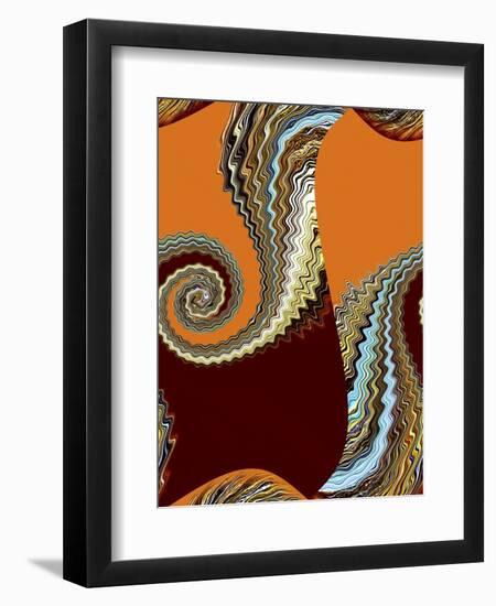 Middle Ground 1-Ruth Palmer-Framed Art Print