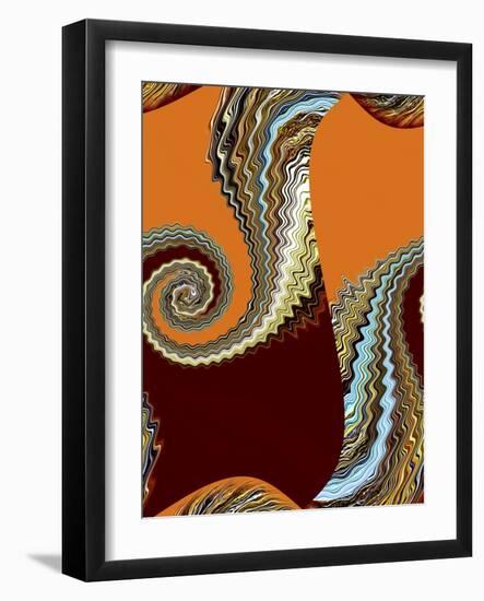 Middle Ground 1-Ruth Palmer-Framed Art Print