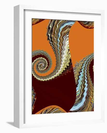 Middle Ground 1-Ruth Palmer-Framed Art Print