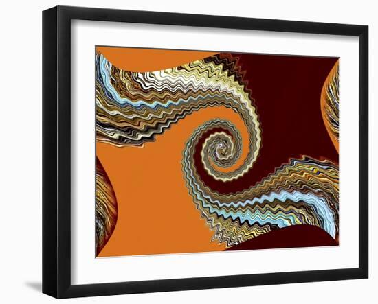 Middle Ground 2-Ruth Palmer-Framed Art Print