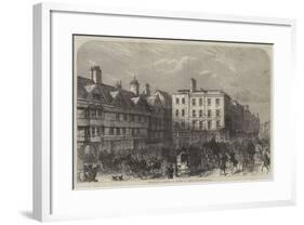 Middle-Row, Holborn, in Course of Demolition-null-Framed Giclee Print