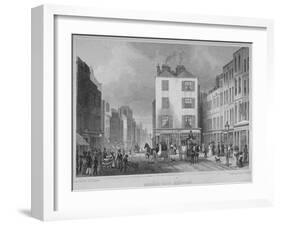 Middle Row, Holborn, London, 1829-Thomas Barber-Framed Giclee Print