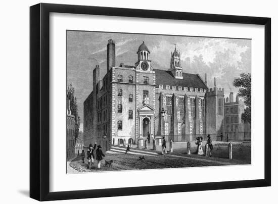 Middle Temple Hall-Thomas H Shepherd-Framed Art Print