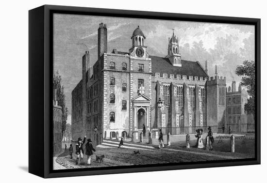 Middle Temple Hall-Thomas H Shepherd-Framed Stretched Canvas