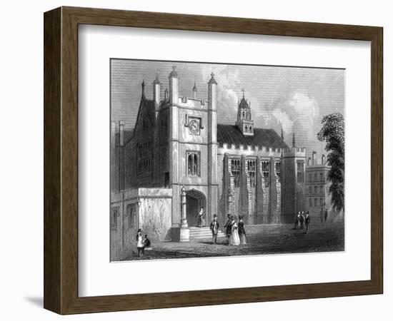 Middle Temple Hall-null-Framed Art Print