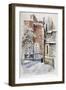 Middle Temple, London, 1912-Robert Jobling-Framed Giclee Print