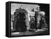 Middle Tower of London-Fred Musto-Framed Stretched Canvas
