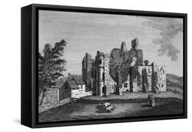 Middleham Castle, Yorks-null-Framed Stretched Canvas