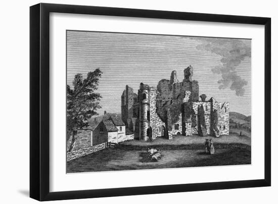 Middleham Castle, Yorks-null-Framed Art Print