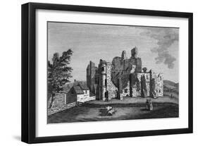 Middleham Castle, Yorks-null-Framed Art Print