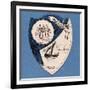 Middlesboro Play Up', Baines' Card in the Shape of a Shield, 1888-89-null-Framed Giclee Print