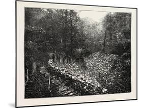 Middlesborough Kentucky: Development of an Iron Mine, USA-null-Mounted Giclee Print