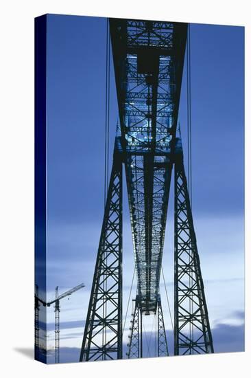 Middlesbrough Transporter Bridge, River Tees, England-Joe Cornish-Stretched Canvas
