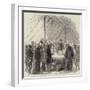 Middlesex County Lunatic Asylum, Colney Hatch, Consecration of the Cemetery-null-Framed Giclee Print
