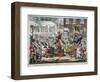 Middlesex-Election, 1804. a Long Pull, a Strong Pull and a Pull All Together, 1804-James Gillray-Framed Giclee Print