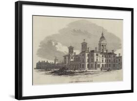 Middlesex Pauper Lunatic Asylum, Colney Hatch-null-Framed Giclee Print