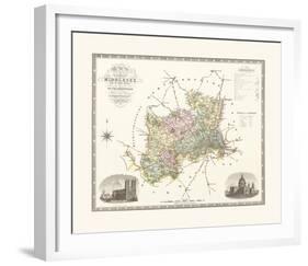 Middlesex-C & J Greenwood-Framed Premium Giclee Print