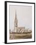 Middleton Cheney, South View of the Church, C.1820-null-Framed Giclee Print