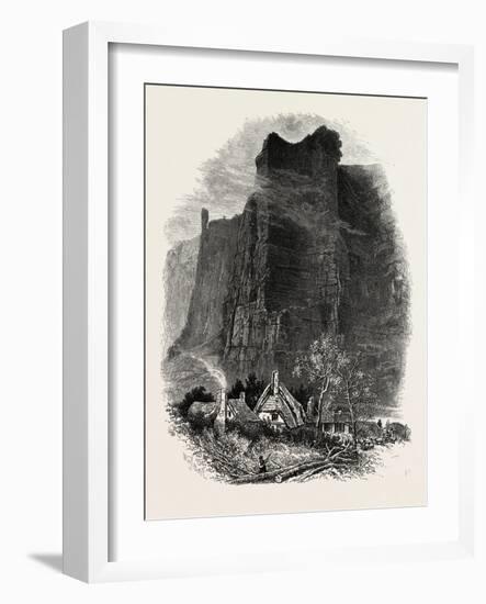 Middleton Dale, the Dales of Derbyshire, UK, 19th Century-null-Framed Giclee Print