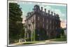 Middletown, Connecticut - Exterior View of Judd Hall, Wesleyan University-Lantern Press-Mounted Art Print