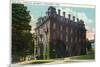 Middletown, Connecticut - Exterior View of Judd Hall, Wesleyan University-Lantern Press-Mounted Art Print