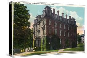 Middletown, Connecticut - Exterior View of Judd Hall, Wesleyan University-Lantern Press-Stretched Canvas