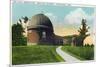 Middletown, Connecticut - Exterior View of Van Vleck Observatory, Wesleyan U-Lantern Press-Mounted Art Print