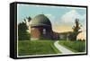 Middletown, Connecticut - Exterior View of Van Vleck Observatory, Wesleyan U-Lantern Press-Framed Stretched Canvas