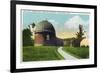 Middletown, Connecticut - Exterior View of Van Vleck Observatory, Wesleyan U-Lantern Press-Framed Premium Giclee Print