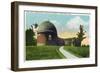 Middletown, Connecticut - Exterior View of Van Vleck Observatory, Wesleyan U-Lantern Press-Framed Art Print