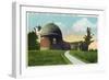 Middletown, Connecticut - Exterior View of Van Vleck Observatory, Wesleyan U-Lantern Press-Framed Art Print