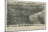 Middletown, Connecticut - Panoramic Map-Lantern Press-Mounted Art Print