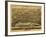 Middletown, Connecticut - Panoramic Map-Lantern Press-Framed Art Print