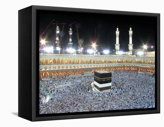 Mideast Saudi Arabia Hajj-Hassan Ammar-Framed Stretched Canvas